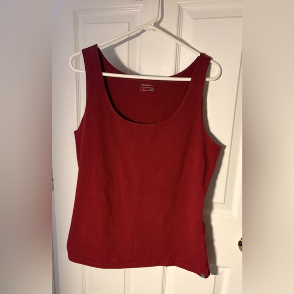 Eddie Bauer Tops - Eddie Bauer Women's Bold Red Tank Top